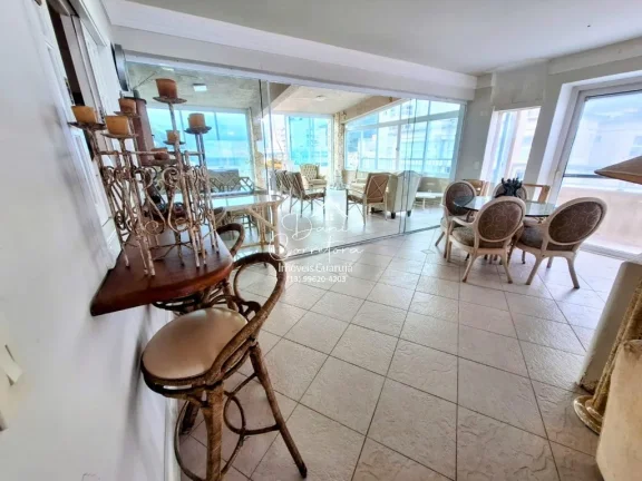 Imagem Cobertura de luxo com 6 quartos na Pitangueiras, Guarujá-SP: 1 suíte, 2 salas, 6 banheiros, 1 vaga de garagem!