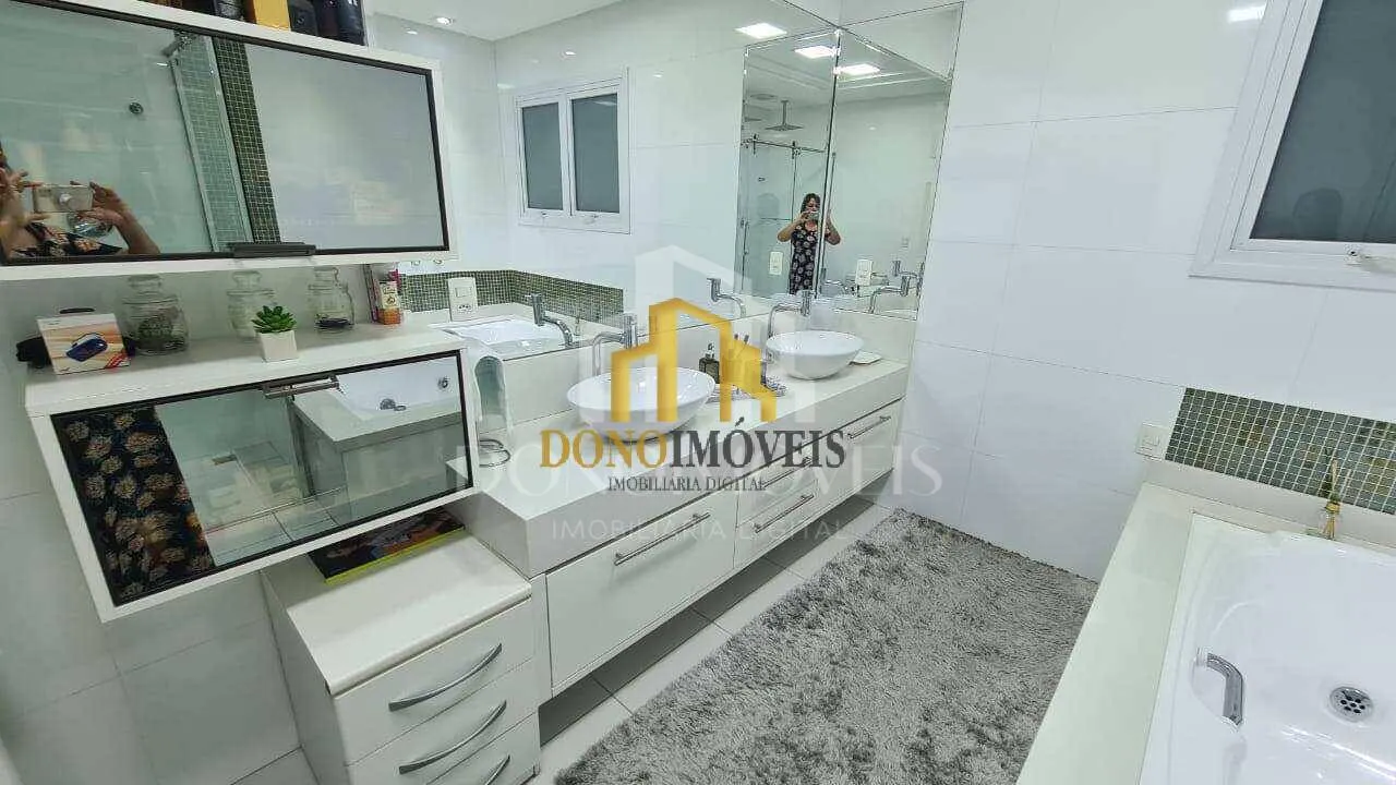 Imagem Sobrado 585 m² 6 suítes piscina aquecida Parque dos Pássaros SBC