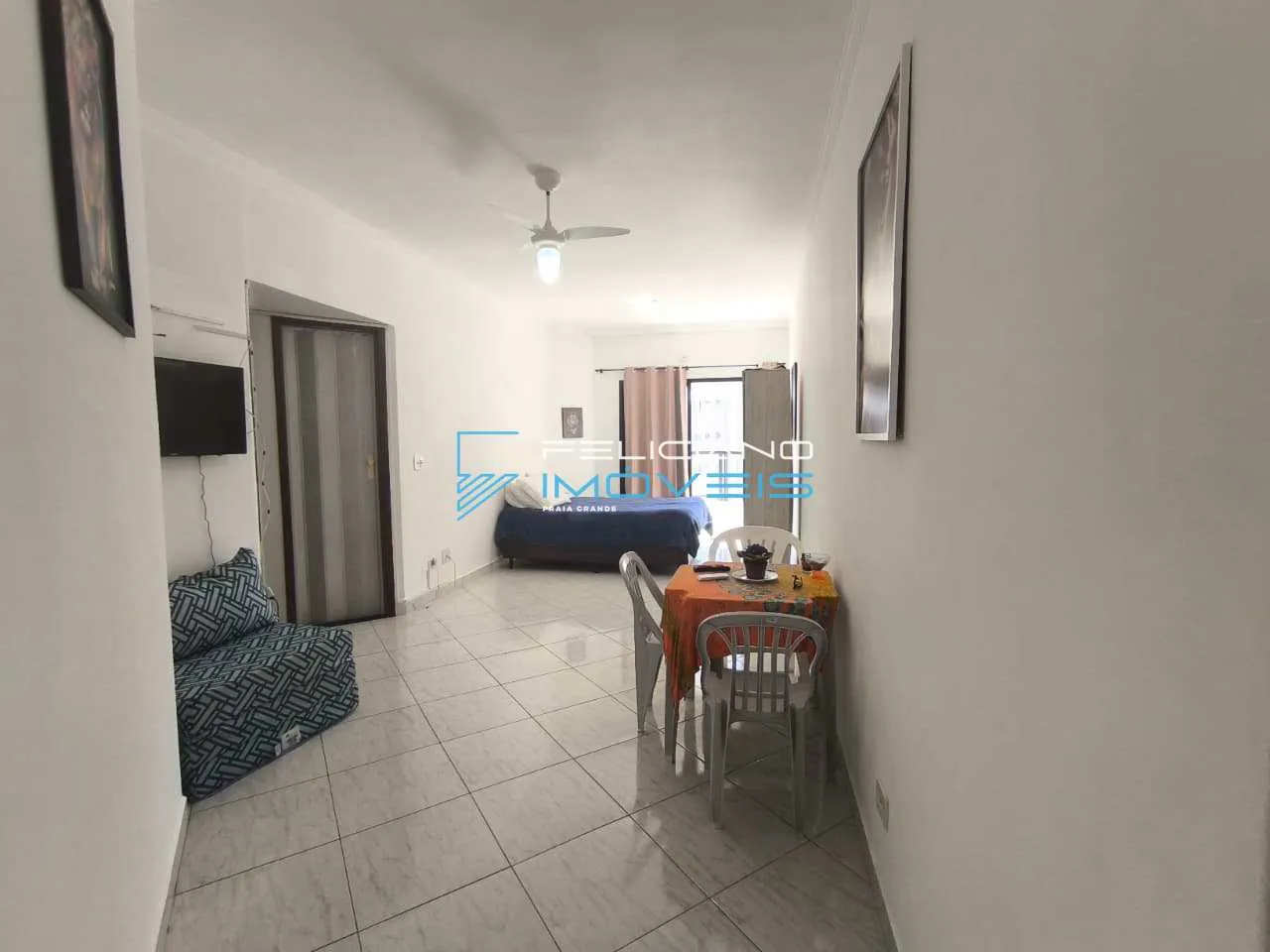 Imagem Apartamento com 1 quarto, forte, Praia Grande - R$ 265 mil, Cod: 6897