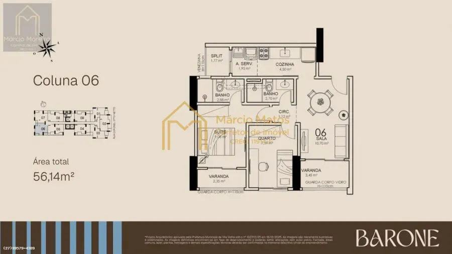 Imagem APARTAMENTO PARA VENDA EM VILA VELHA, JOCKEY DE ITAPARICA, 2 DORMITÓRIOS, 1 SUÍTE, 2 BANHEIROS, 1 VAGA