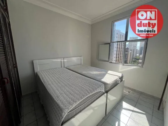 Imagem Apartamento com 2 dormitórios para alugar, 80 m² por R$ 3.800,00/mês - Boqueirão - Santos/SP