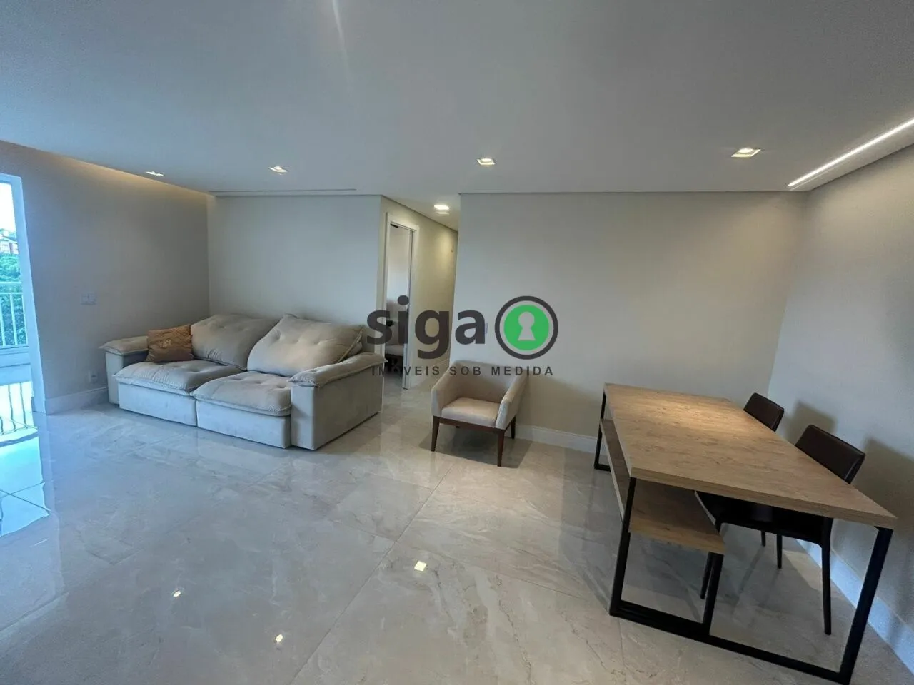 Imagem Apartamento para locação no Morumbi de 125 m2, 3 quartros e 2 vagas!