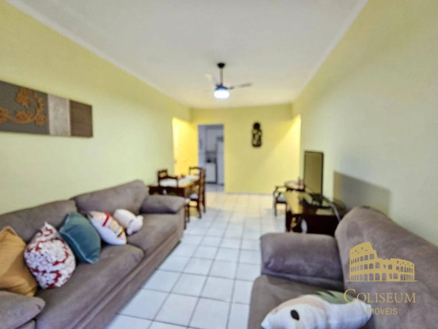 Imagem Apartamento com 1 dormitório à venda, 57 m² por R$ 335.000,00 - Vila Assunção - Praia Grande/SP