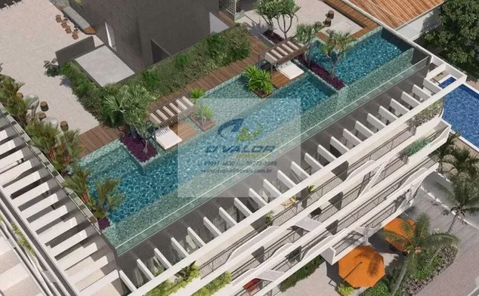 Imagem Vendo apartamentos na Av. beira mar da praia do Bessa, de 44 m² a 89 m², 1 ou 2 quartos e 1 vaga