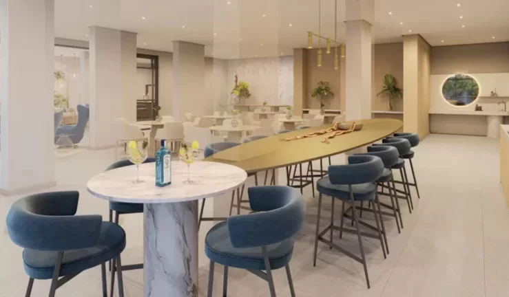 Imagem BLUE MARINE HOME RESORT - Studio de 25m², ótima localização, a 300?m da estação São Judas do metrô!