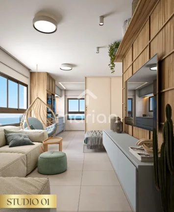 Imagem Flat/Loft/Estúdio com 1 quarto, Centro - Balneário Piçarras