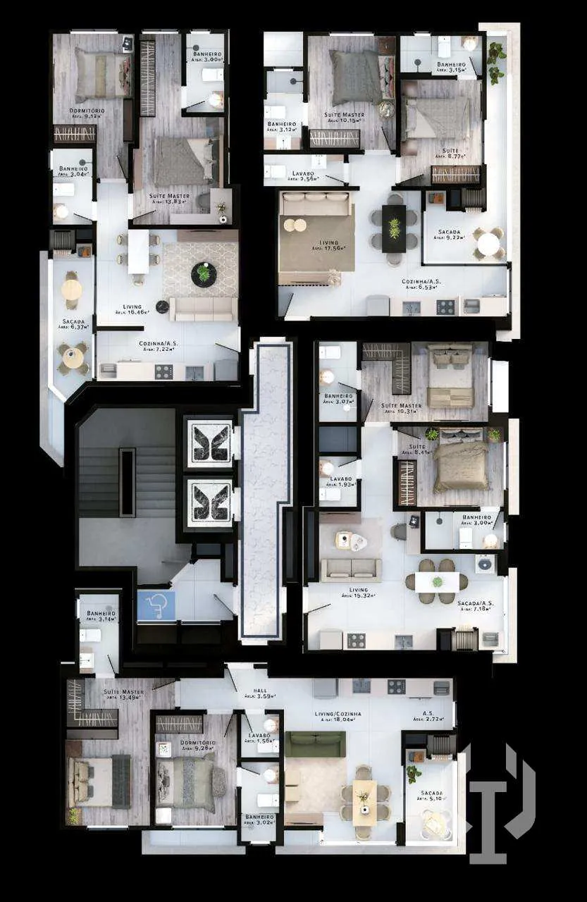 Imagem Apartamento à venda, no RESIDENCIAL CONSTANTINO - KOCH em Itapema, morretes, com 2 quartos, 69m2