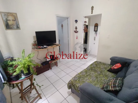 Imagem Lindíssimo apartamento de 2 dormitórios com garagem coletiva e bicicletário no coração do Gonzaga em Santos São Paulo por R$.350.000,00 !