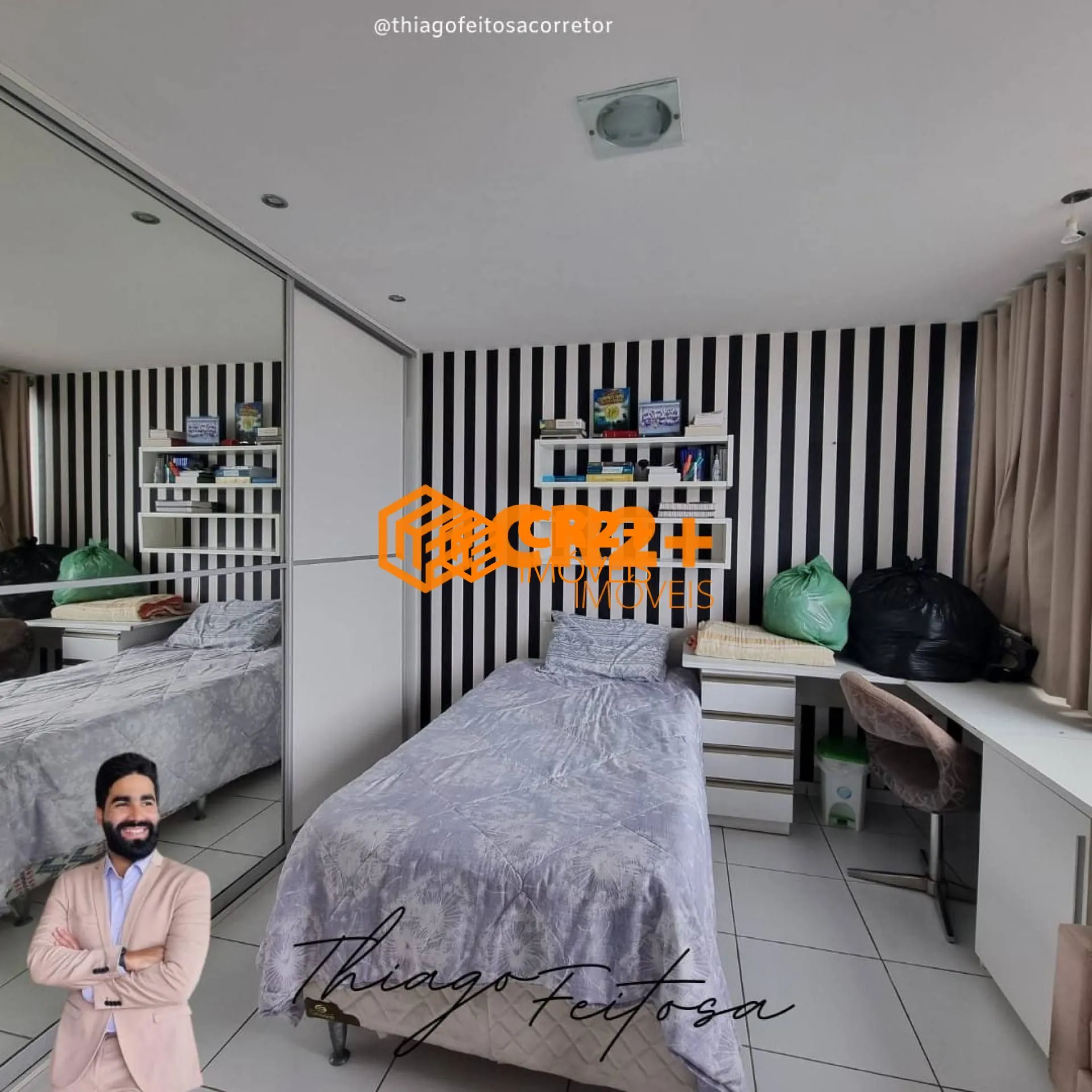 Imagem Apartamento a Venda com 04 quartos 03 suítes na Av Boa Viagem-200m²