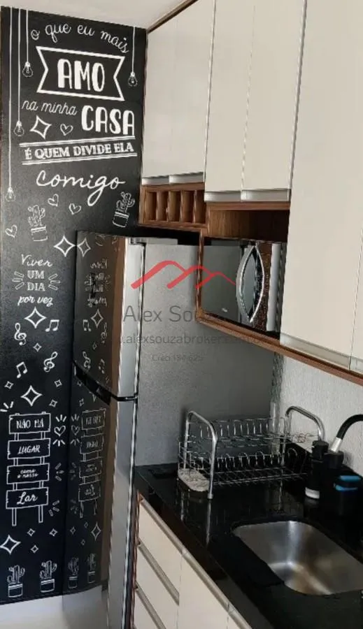 Imagem Apartamento para Venda em Hortolândia, Vila São Pedro, 2 dormitórios, 1 banheiro, 1 vaga