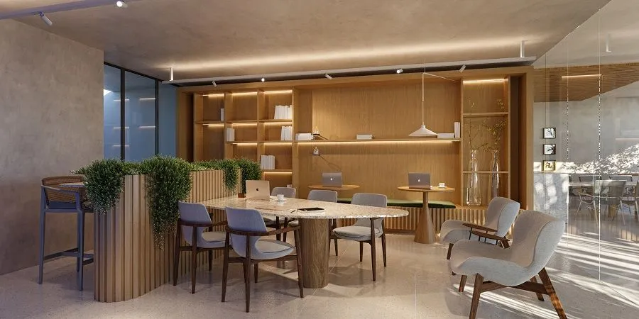 Imagem Apartamento de 77 m² no Eco Jardins, com 3 quartos, 2 suítes, varanda gourmet e lazer completo no Jardim Oceania.