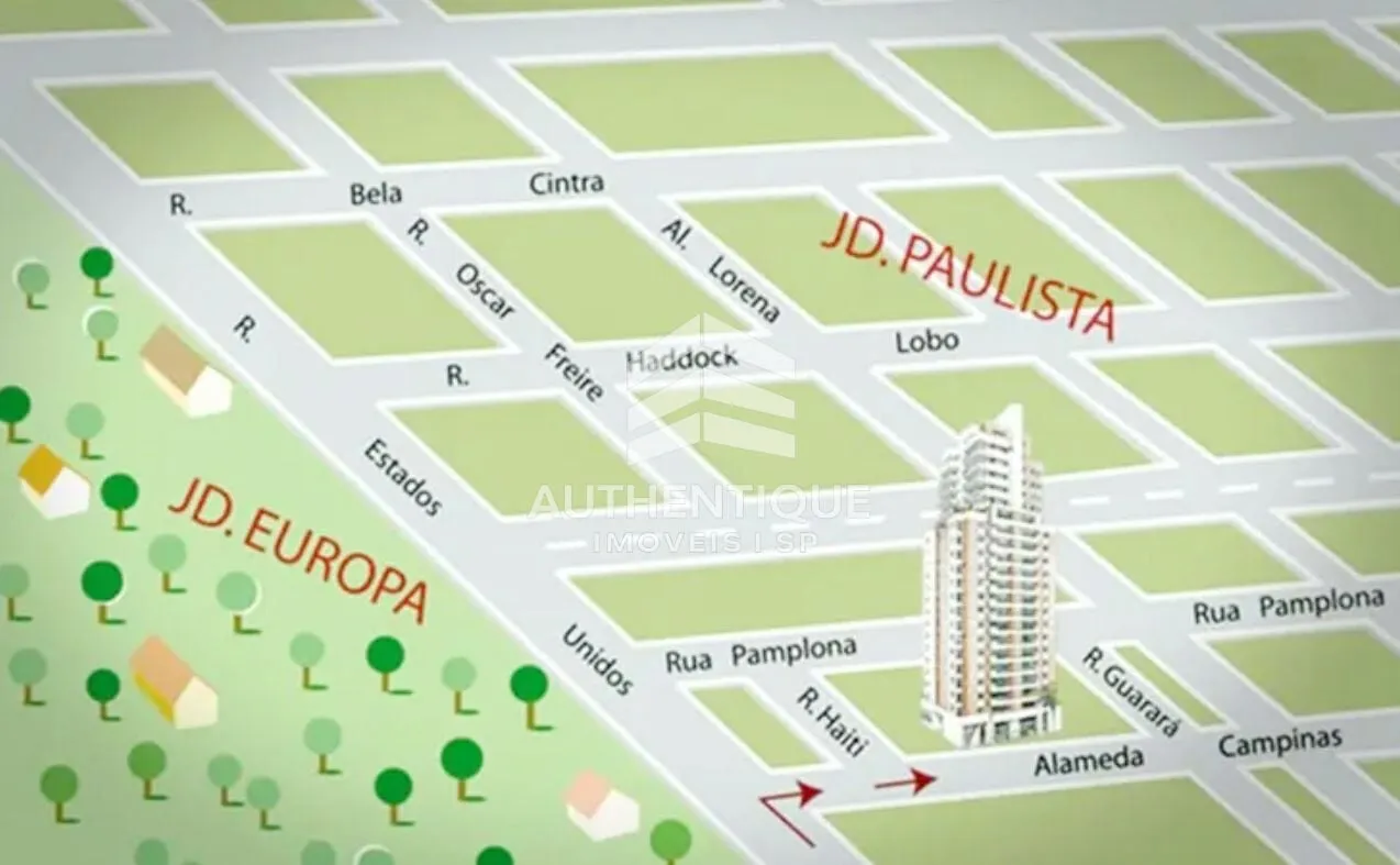 Imagem LE LOCLE JARDINS - Apartamento à venda no bairro Jardim Paulista - São Paulo/SP, Zona Sul