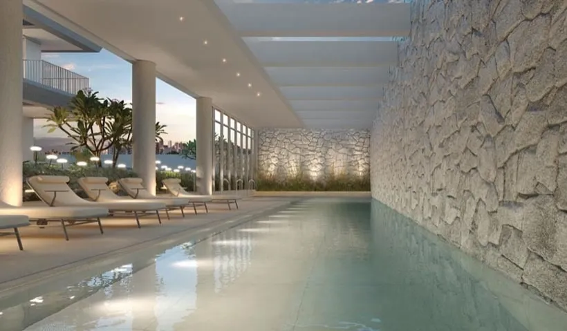Imagem Com arquitetura contemporânea de linhas marcantes, um autêntico Lindenberg se eleva em meio à atm...