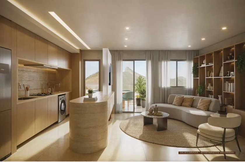 Imagem Céu Laranjeiras: Studios a 3 quartos a partir de R$ 515 mil