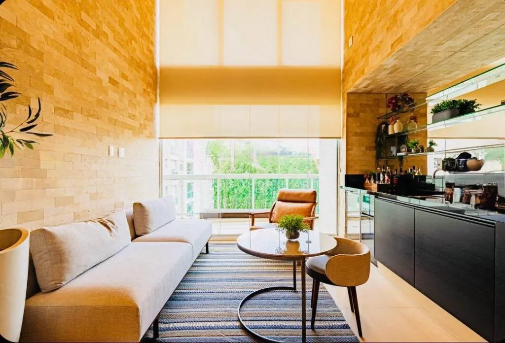 Imagem Premium Tamboré| Apartamento 172m² com Pé-Direito Duplo e 2 Suítes