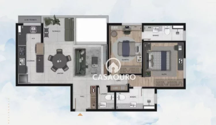 Imagem Apartamento à venda, 80 m² por R$ 1.552.800,00 - São Pedro - Belo Horizonte/MG