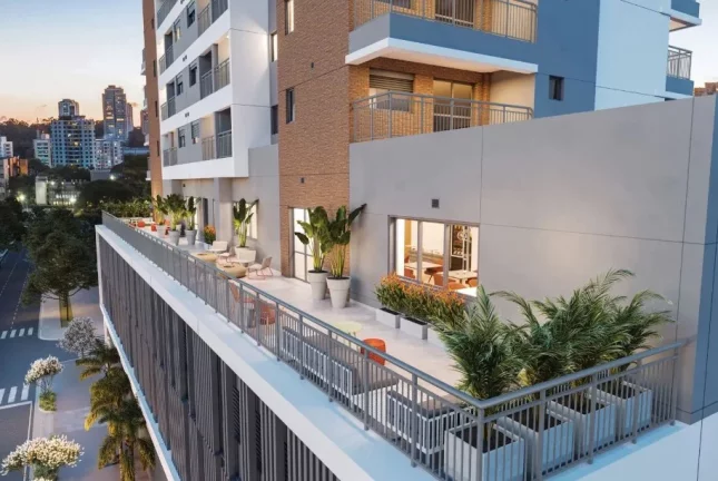Imagem Apartamento à Venda Em Moema Com 1 Dormitório - Em Obras - Studio