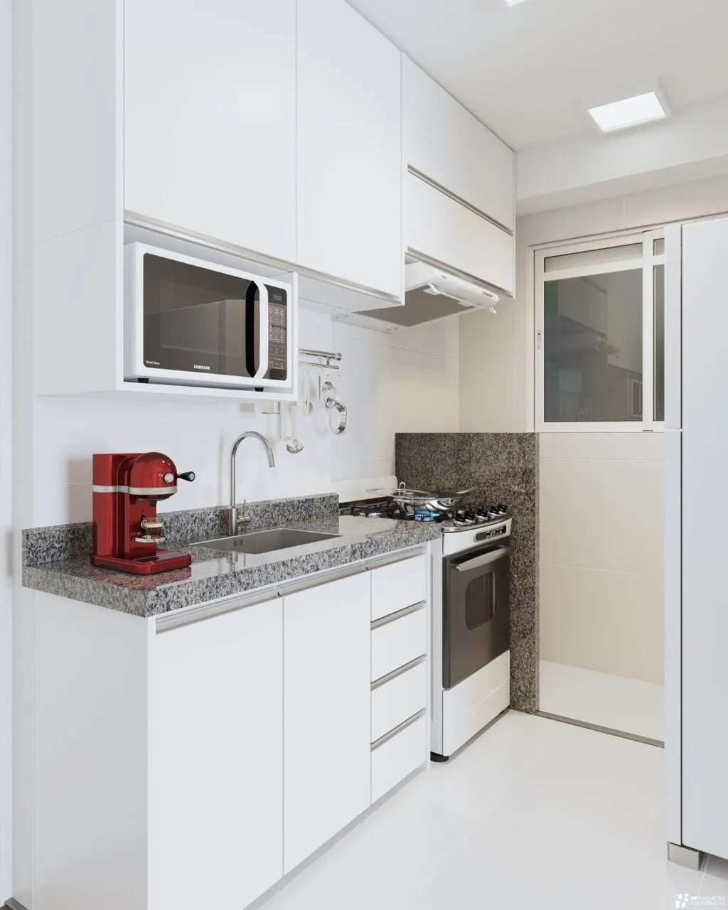 Imagem Apartamento à venda em São Paulo-SP: 1 quarto, 1 banheiro, 35,00 m² no bairro Jardim Oriental - Condomínio Casa Thema