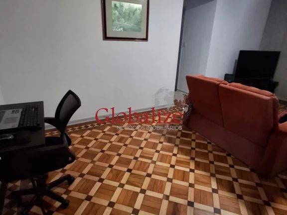 Imagem Apartamento à venda com 66,7m², 2 quartos, sala ampla, vaga coletiva por R350.000,00 no Embaré em Santos