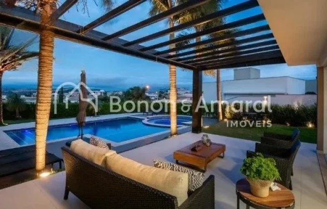 Imagem Excelente casa em Sousas, condomínio seguro e muito bem localizado, projeto assinado por José Eust...