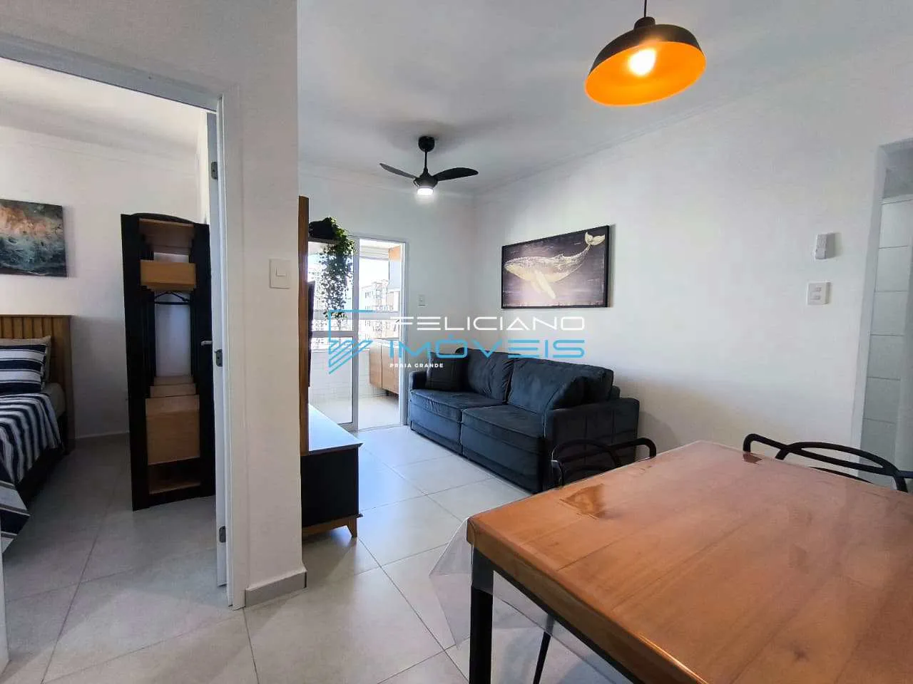 Imagem Apartamento com 1 quarto, Aviação, Praia Grande - R$ 549 mil, Cod: 7520