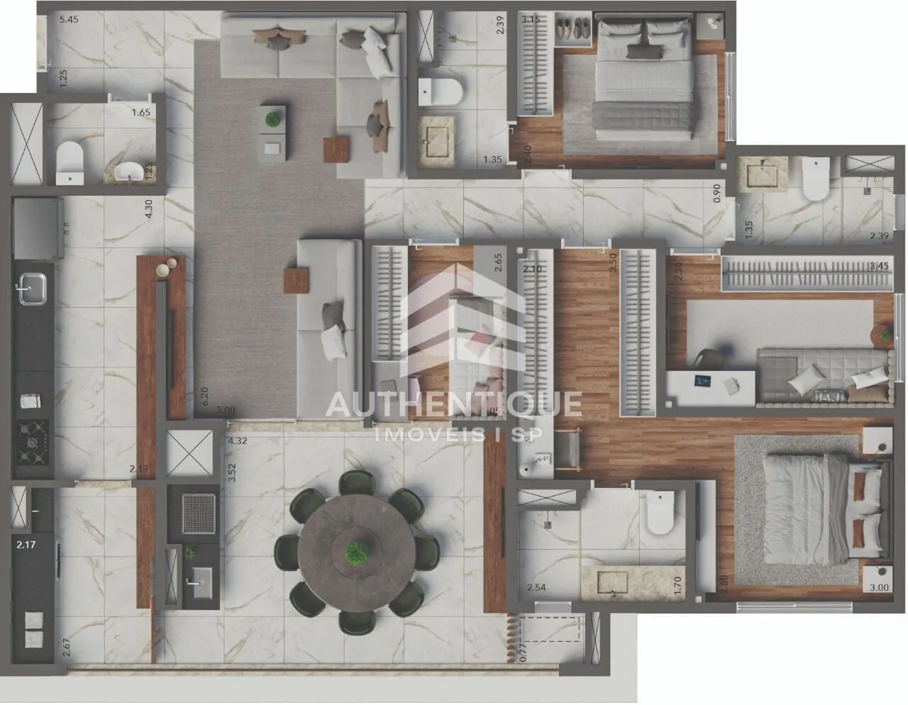 Imagem Living Hereditá Ipiranga - Apartamento à venda no bairro Ipiranga - São Paulo/SP, Zona Sul