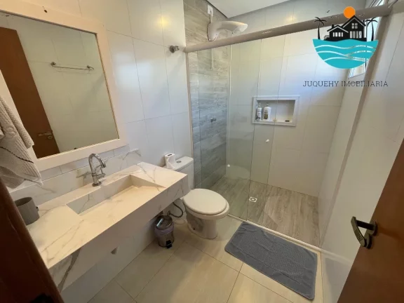Imagem Casa Aluguel Temporada - Condomínio com 3 suítes, 250m da praia - Acomodação máx. 8 pessoas | Juquehy Imobiliaria