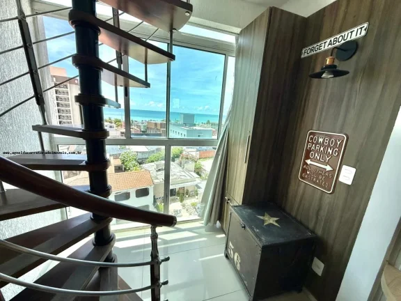 Imagem Cobertura Duplex para Locação em Natal, PONTA NEGRA, 2 dormitórios, 2 suítes, 2 banheiros, 2 vagas