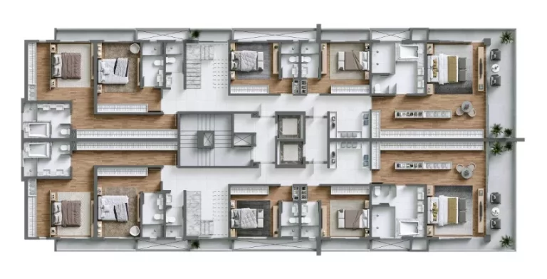 Imagem APARTAMENTO RESIDENCIAL em Itajaí - SC, Praia Brava de Itajaí