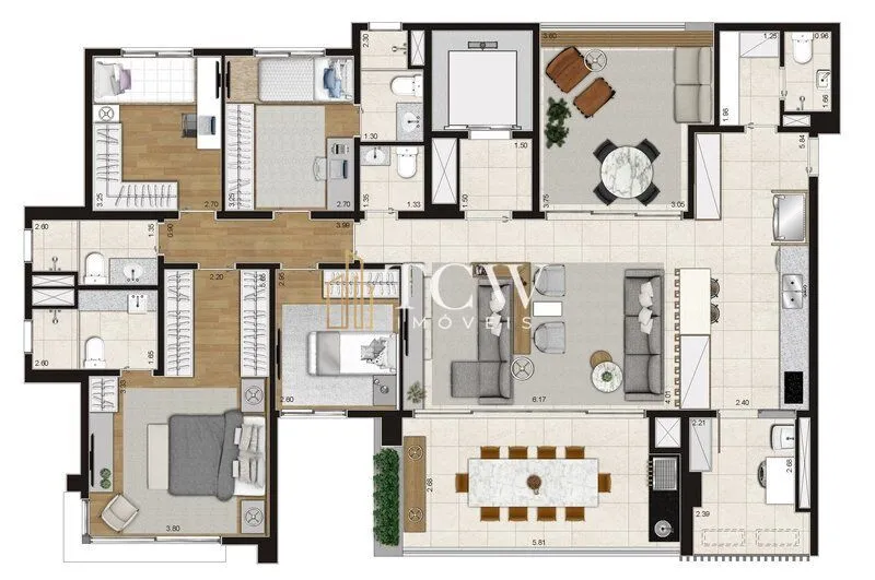 Imagem Apartamento à venda no bairro Chácara Klabin - São Paulo/SP, Zona Sul