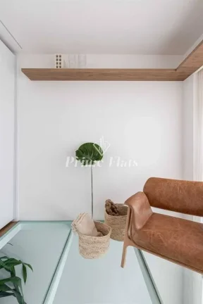 Imagem Flat disponível para venda no Condomínio Edifício Urbano Duplex na Vila Nova Conceição, com 50m², 1 dormitório e 1 vaga de garagem