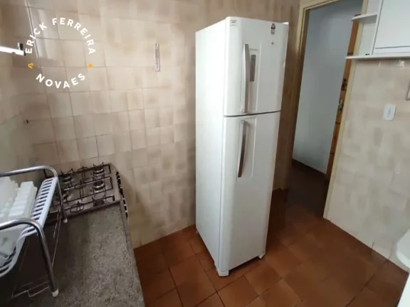 Imagem Apartamento 2 Quartos Sendo 01 Suíte Mobiliado Cozinha, Área de Serviço Dependência completa de empregado banheiros Ampla sala Vaga de Garagem