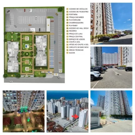 Imagem EXCELENTE APARTAMENTO NA OCIAN 2 DORMITÓRIOS 1 VAGA!!!