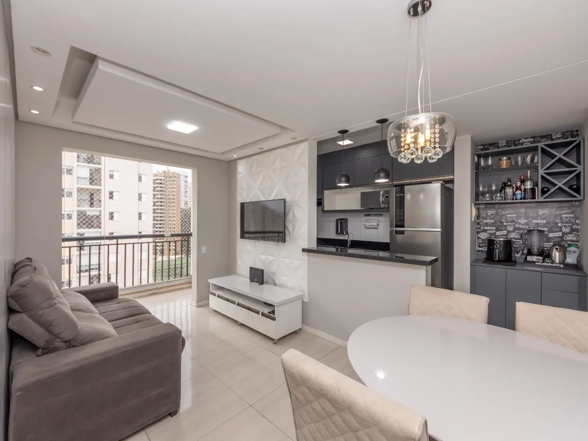 Imagem Apartamento para venda em Jardim Caboré com 2 quartos, sendo 1 suíte, 53m2