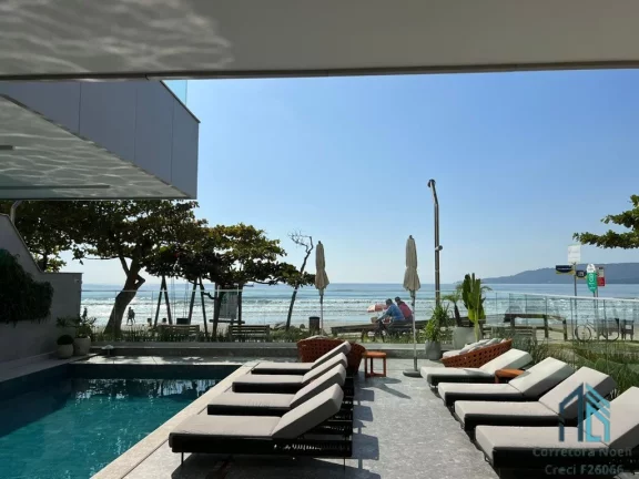 Imagem (Financiamento e estuda permutas) Apartamento a venda, Frente Mar, Mobiliado, 04 suítes, 03 vagas, com 337,39 m², em Itapema- SC