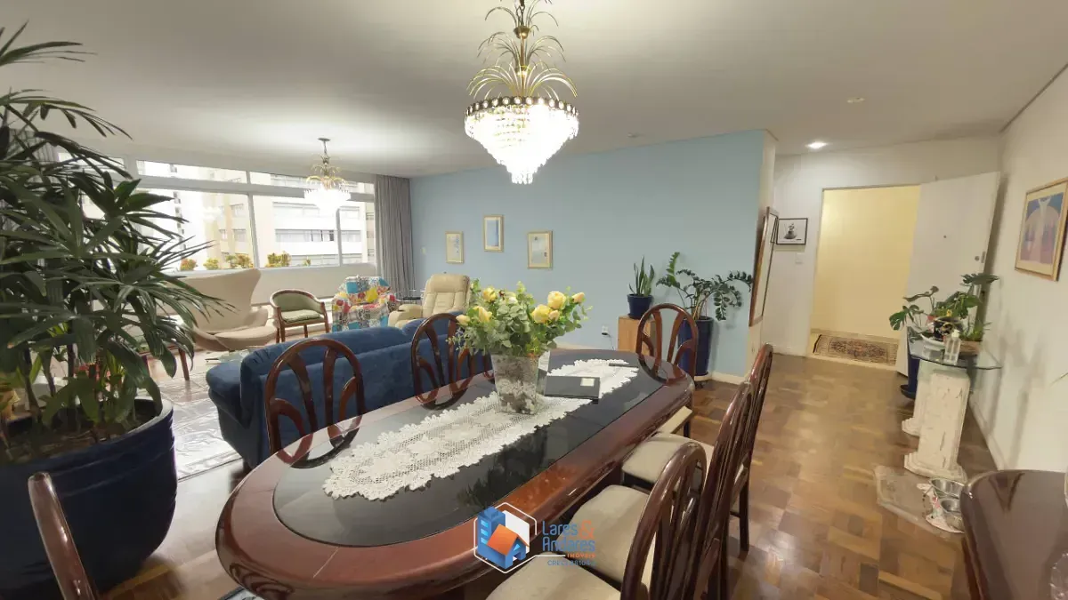 Imagem Apartamento para venda em Paraíso com 3 quartos, sendo 1 suíte, 152m²