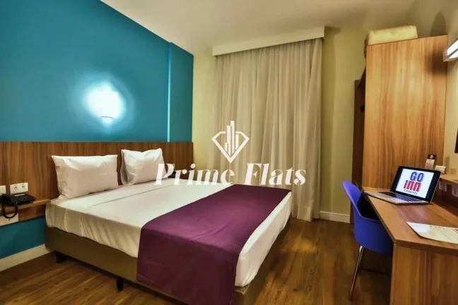 Imagem Flat disponível para venda no Go Inn Campinas, com 40m², 1 dormitório e 1 vaga