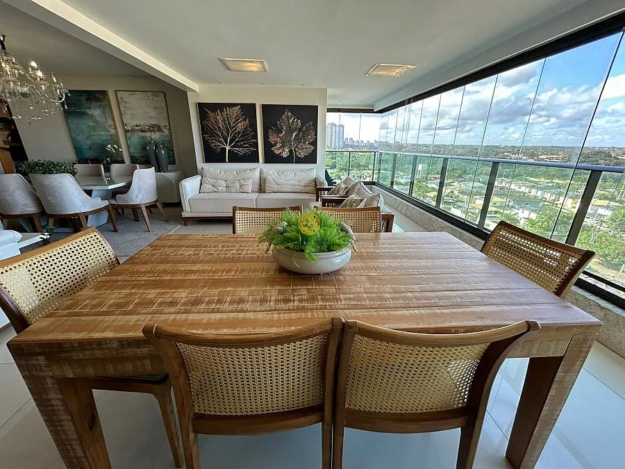 Imagem Apartamento no Biarritz em Patamares | 3 Suítes, Vista Mar