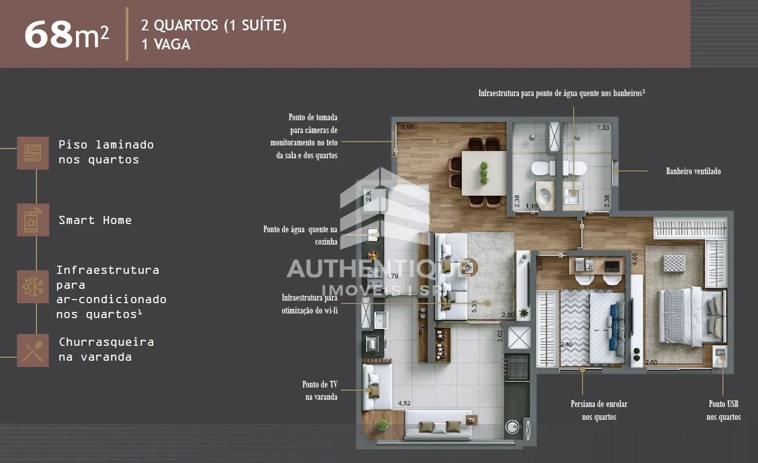Imagem LIVING INFINITY CHACARA STO ANTONIO - Apartamento à venda no bairro Chácara Santo Antônio (Zona Sul) - São Paulo/SP, Zona Sul