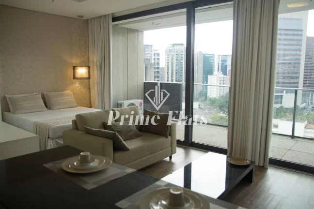 Imagem Flat disponível para locação no FL Residence, com 42m², 1 dormitório e 1 vaga de garagem
