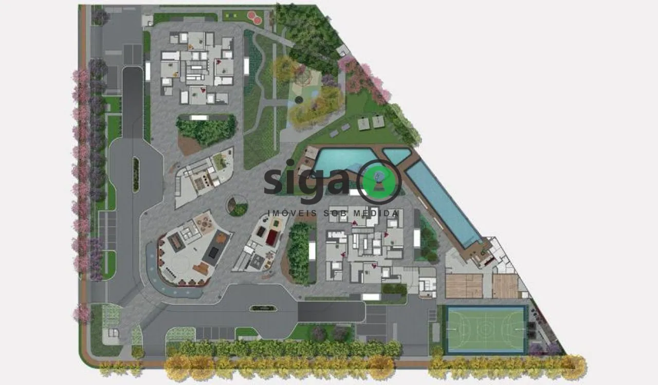 Imagem Apartamento a venda com 03 quartos em Chácara Santo Antônio (Zona Sul)