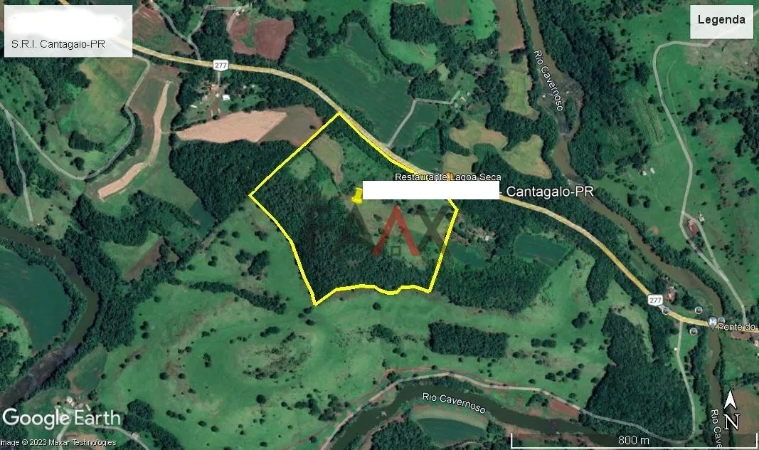 Imagem Ótima Chácara a venda 10 alqueires a 6 Km da cidade de Cantagalo