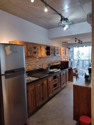 Foto do imóvel Apartamento com 1 dormitório à venda, 74 m² por R$ 960.000 - Embaré - Santos/SP