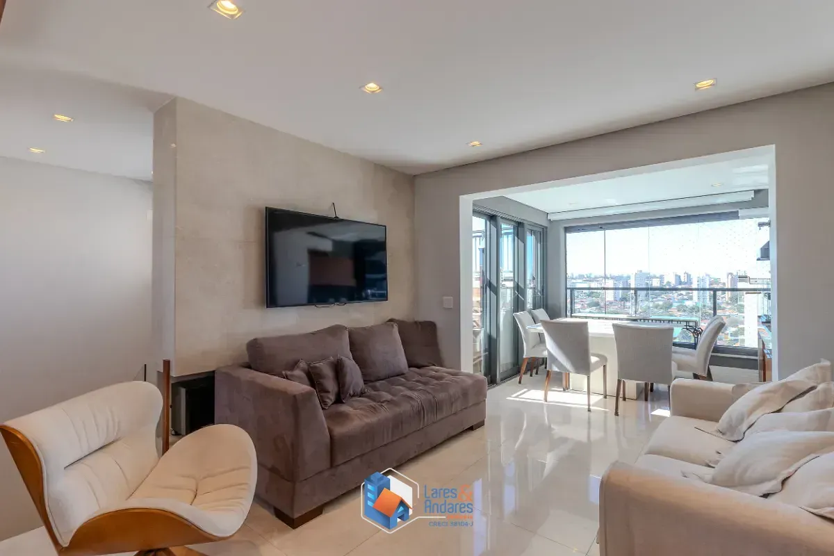 Imagem Cobertura para venda em Campo Belo com 3 quartos, sendo 2 suítes, 126m²