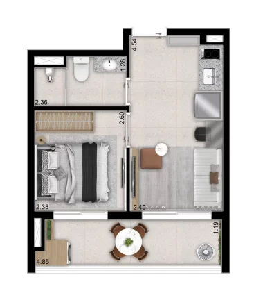 Imagem THINK Home Perdizes - Residencial