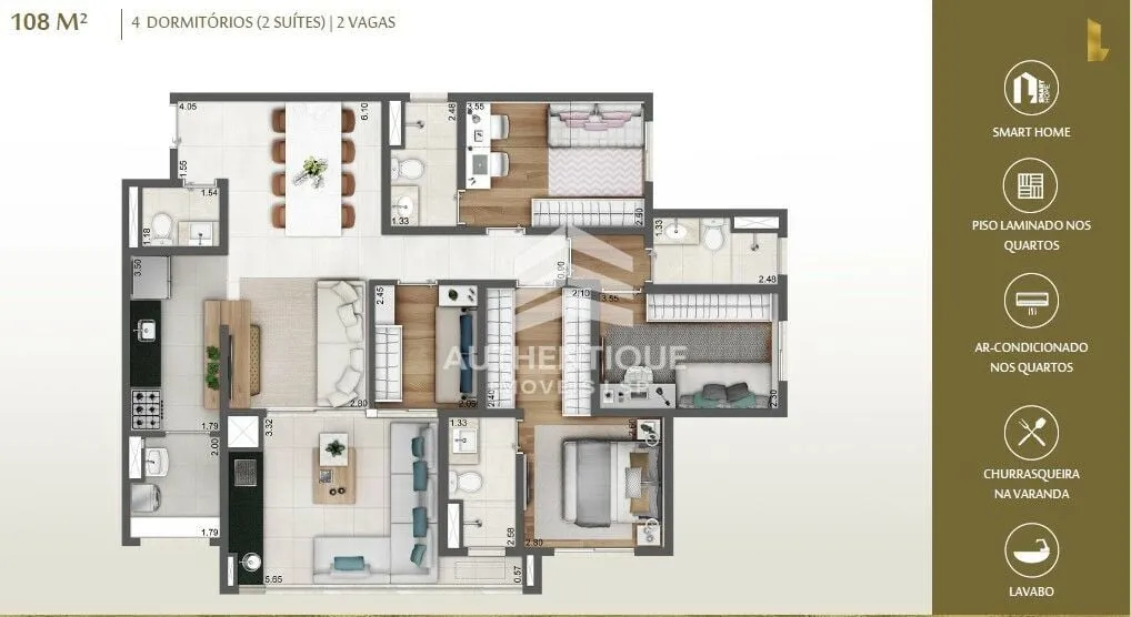 Imagem Living Grand Nord - Apartamento à venda em São Paulo/SP