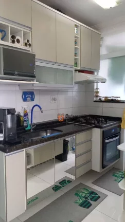 Imagem Apartamento com 2 dormitórios à venda, 56 m² por R$ 360.000 - Caiçara - Praia Grande/SP