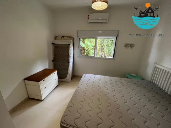 Imagem Apartamento para locação em Juquehy, 30 metros da praia e com 1 dormitório, acomodação p/ 1 casal e 2 filhos, bem localizado | Juquehy Imobiliária