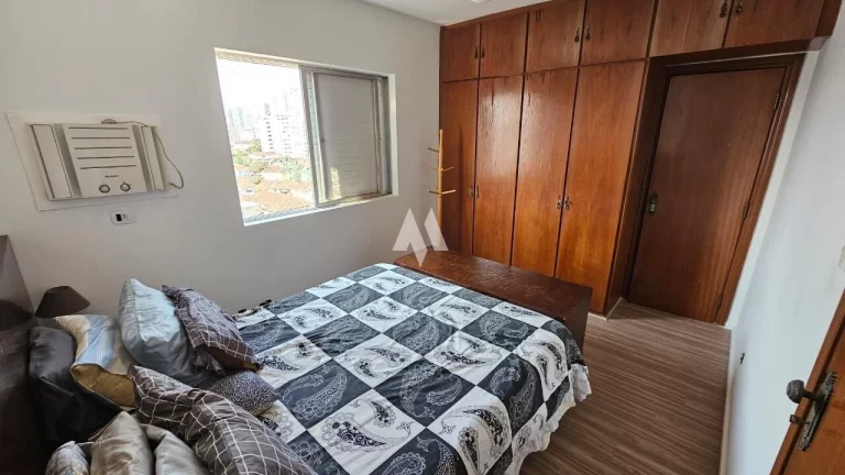 Imagem Apartamento Aconchegante na Vila Belmiro com 02 quartos (01 suíte), garagem demarcada na escritura.