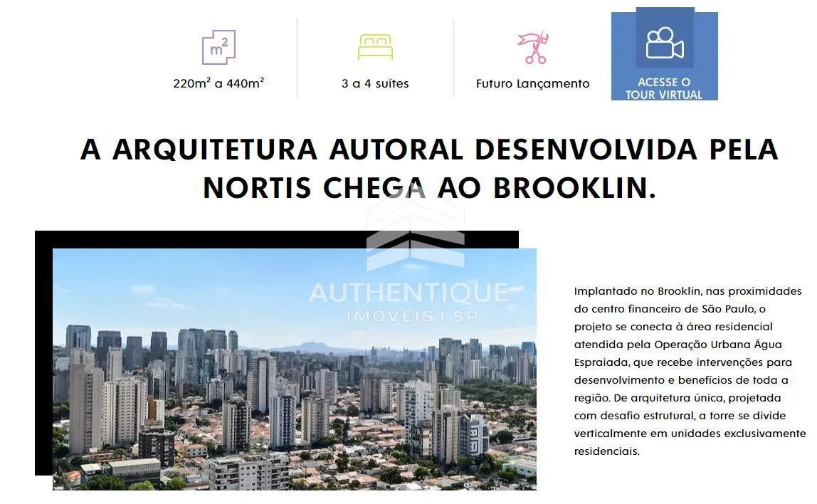 Imagem MICHIGAN BROOKLIN - Apartamento à venda no bairro Brooklin - São Paulo/SP, Zona Sul